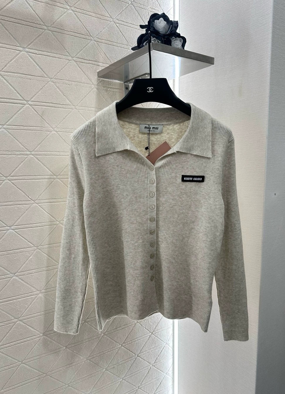 M 25 New Style Lapel Versatile Knit Cardigan(Beige,Navy,Gray)