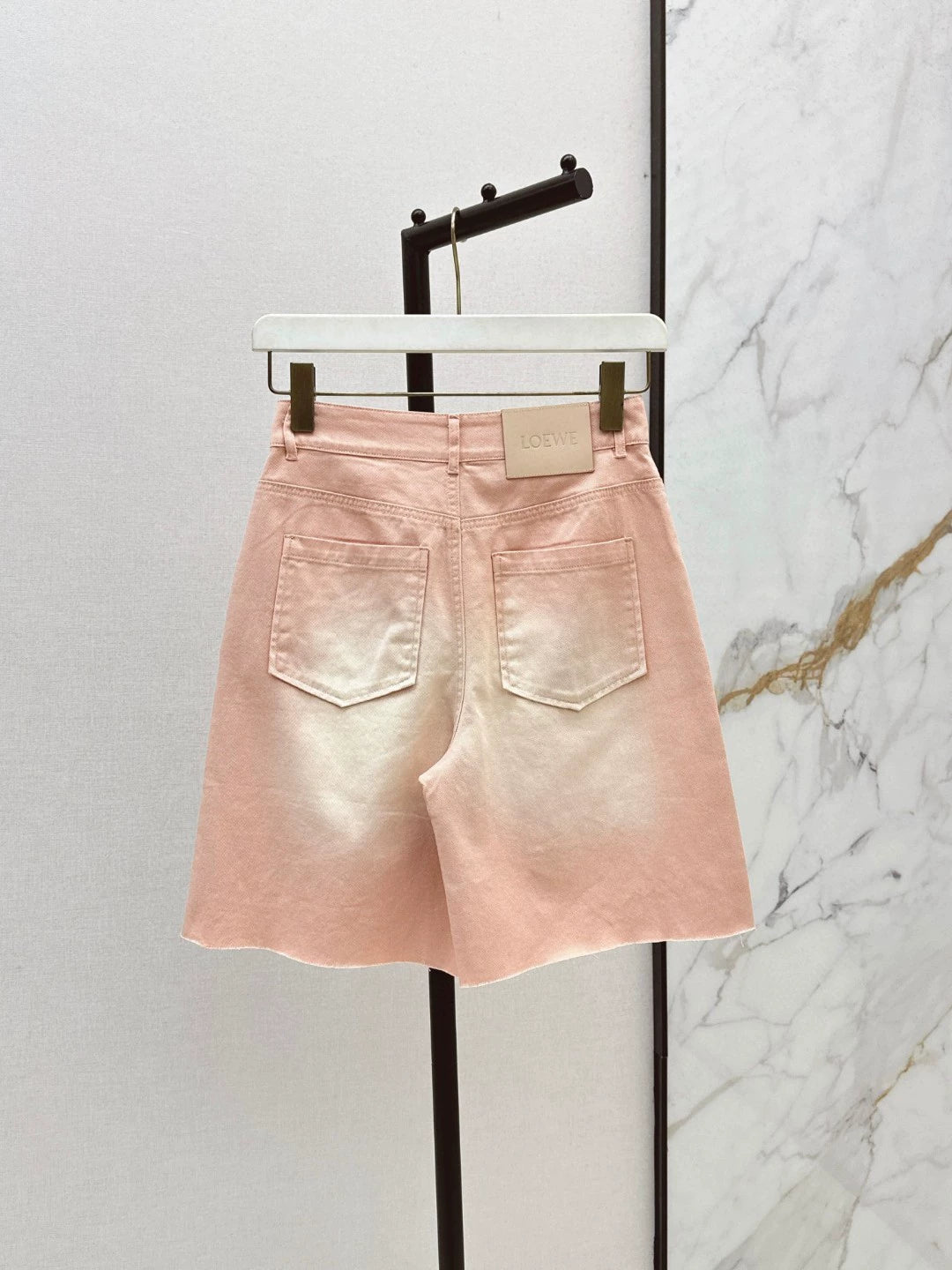 LO 25 new island vacation series short denim shirt + shorts set
