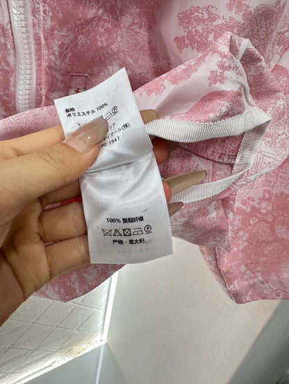 D 25 Jacquard short-sleeved jacket