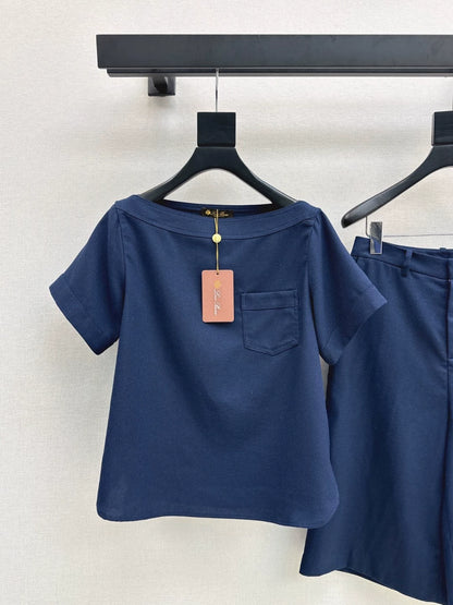 Lor 25 One-Neck-Top + Hosen-Set 
