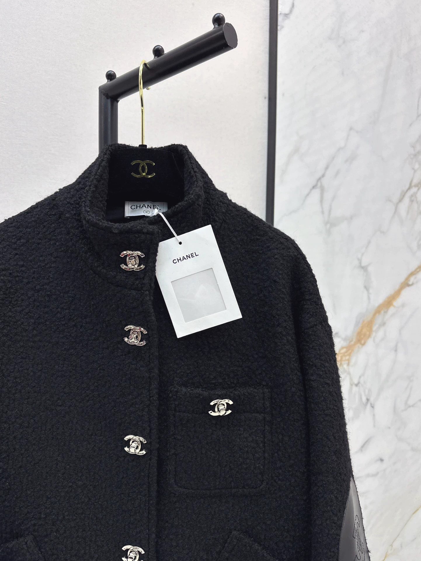C 24 New Leather Teddy Bear Jacket