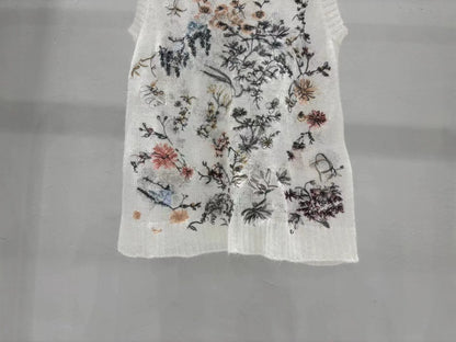 D 25 Early Autumn New Style Knitted Sweater Thin Vest