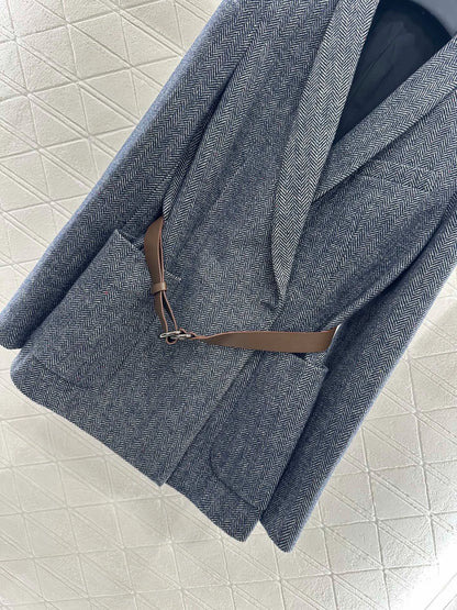 Ensemble veste de costume ceinturée + pantalon Bru 25