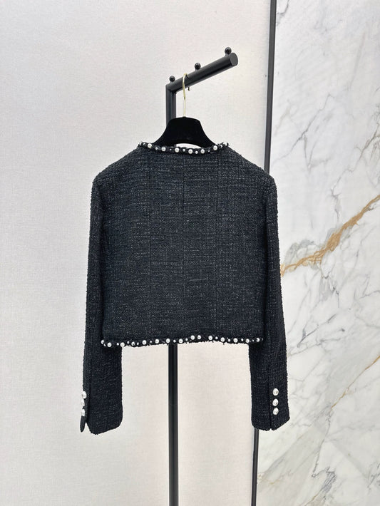 C 25 Spring/Summer latest style pearl dress jacket