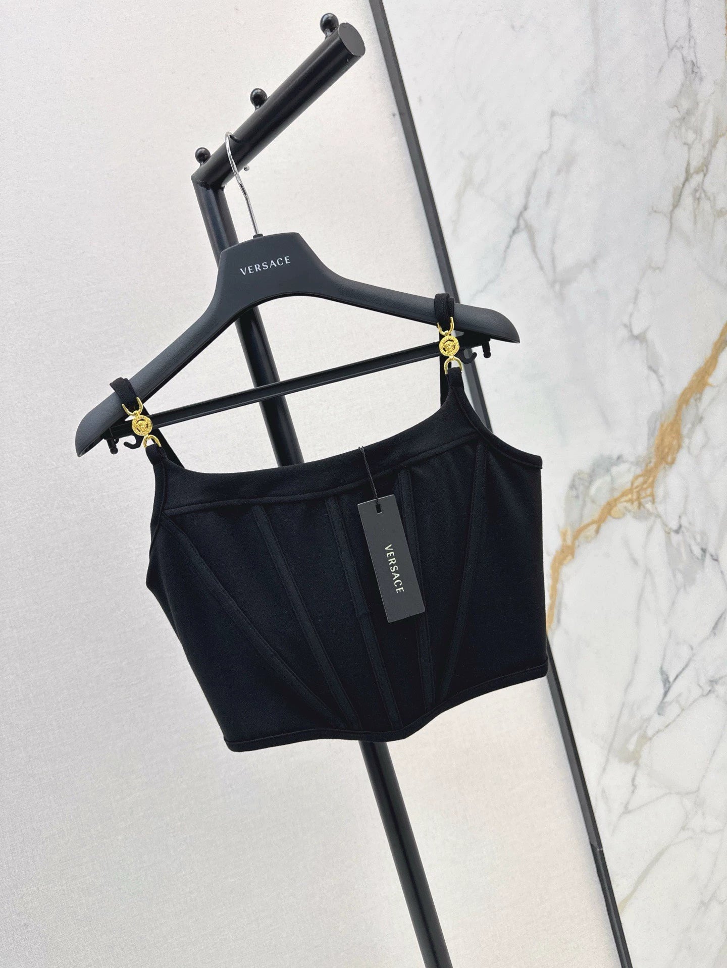 Ve 25 Spring/Summer Newest V-shaped Ribbed Corset Small Camisole
