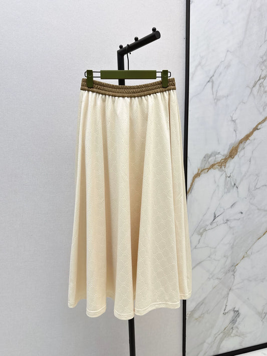 G 25ss new umbrella-shaped long skirt