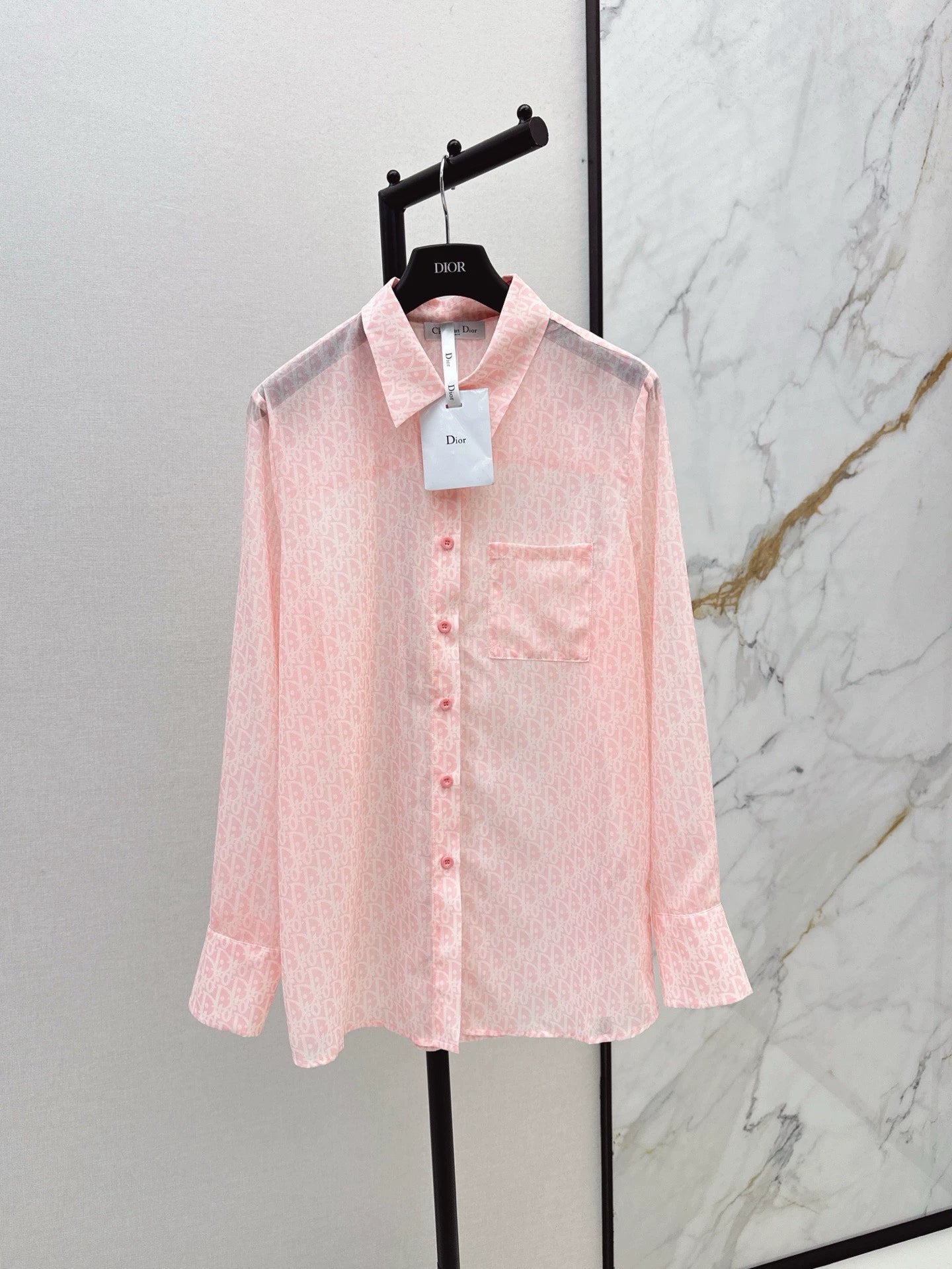 D 25 Spring/Summer Newest See-Through Blouse