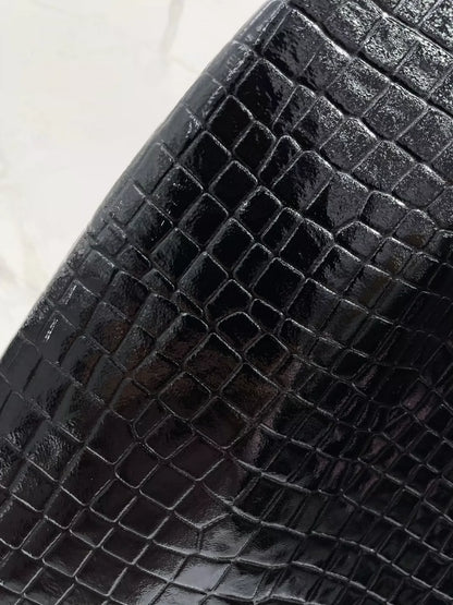 Ve 25 new crocodile pattern leather skirt