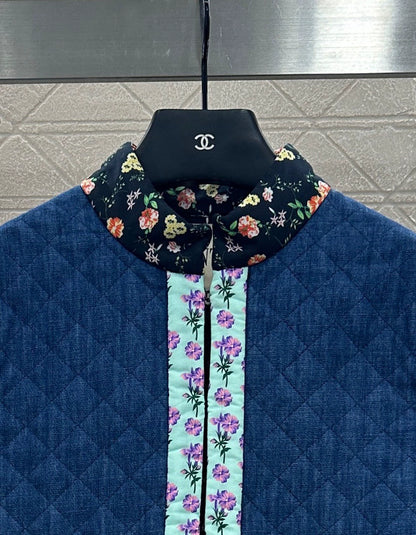 Val 25 Diamond-patterned  jacket