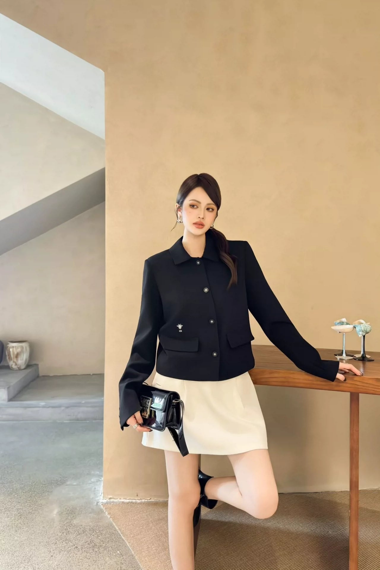 D 25fw Business style suit jacket