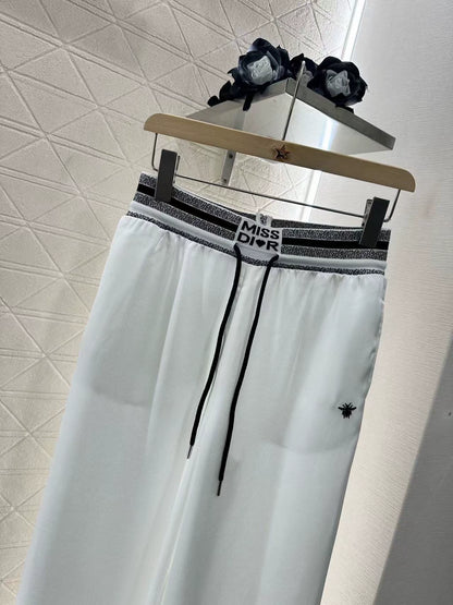 D 2025 new product Drawstring webbing trousers