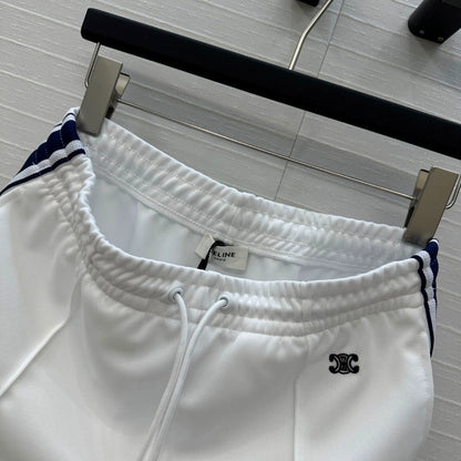 CE 25 New Funky Athletic white little shorts