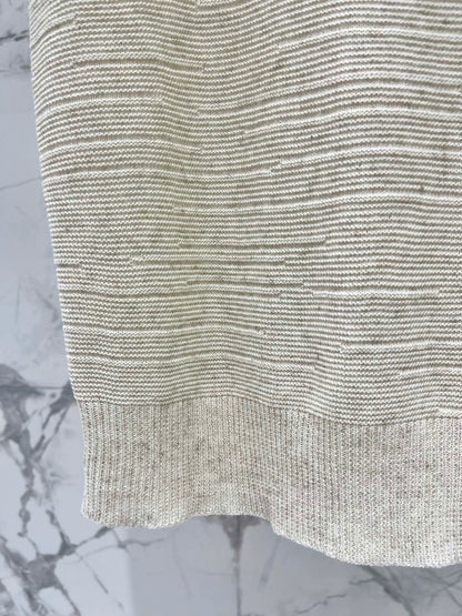 LO 25 New Embroidered knit sleeveless undershirt