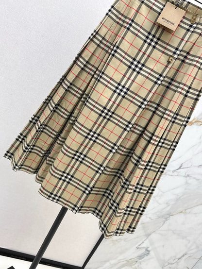 BU 25 Printemps/Été Nouvelle Jupe Longue Rétro 