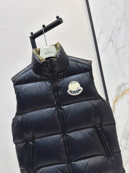 Mon 25fw stand collar down vest