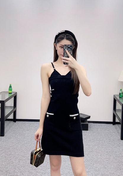C 25 Knitted slip dress