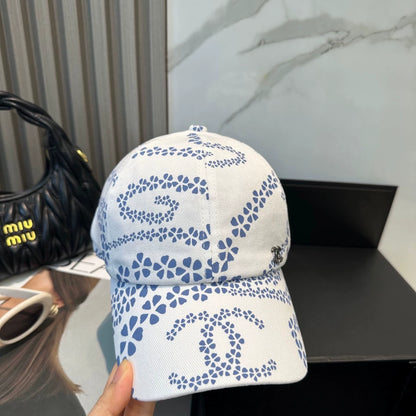C 25 New Arrival Petal Print Cap