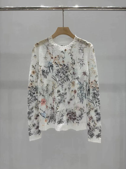 D 25 new early autumn long-sleeved sweater