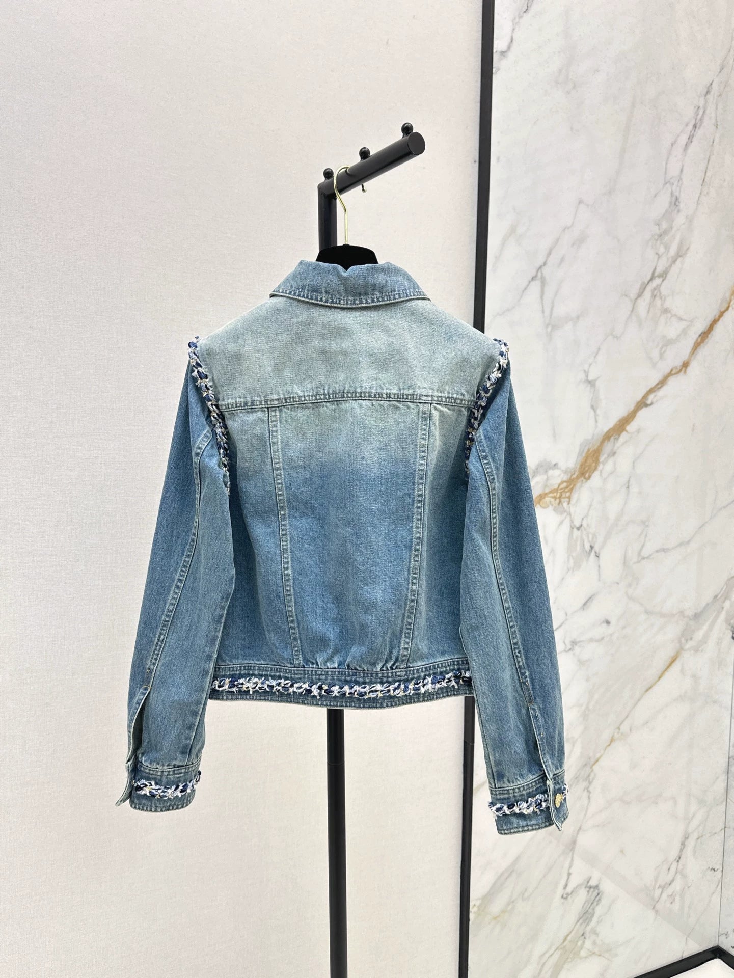 C 25 Early Autumn New Celebrity Style Denim Jacket
