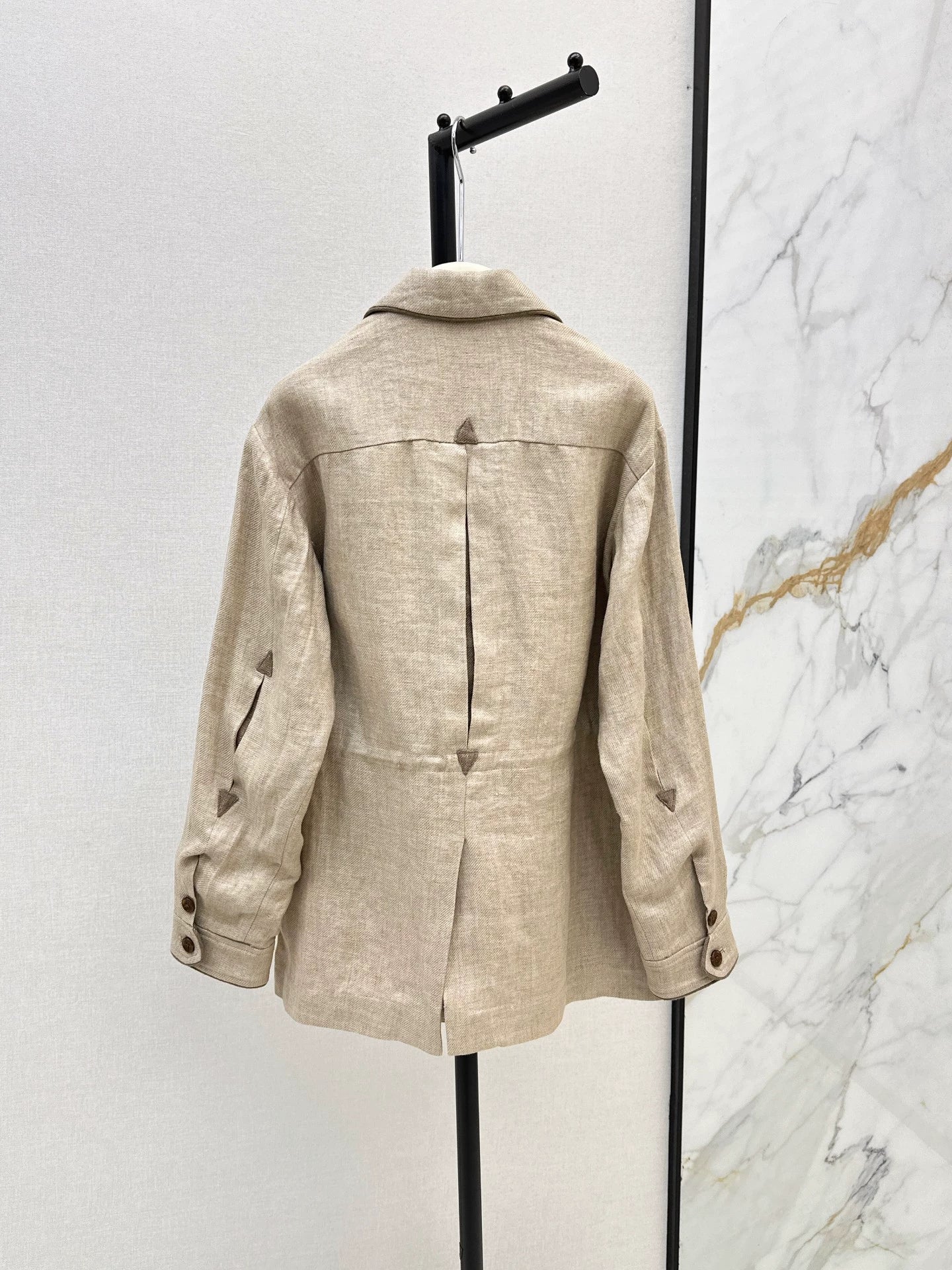 LOR 25 British retro home leisure linen jacket