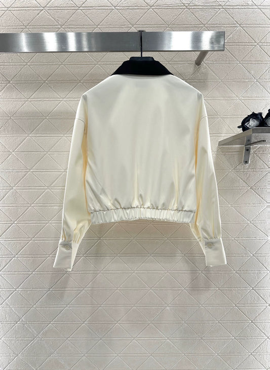 M 25 lace lapel jacket