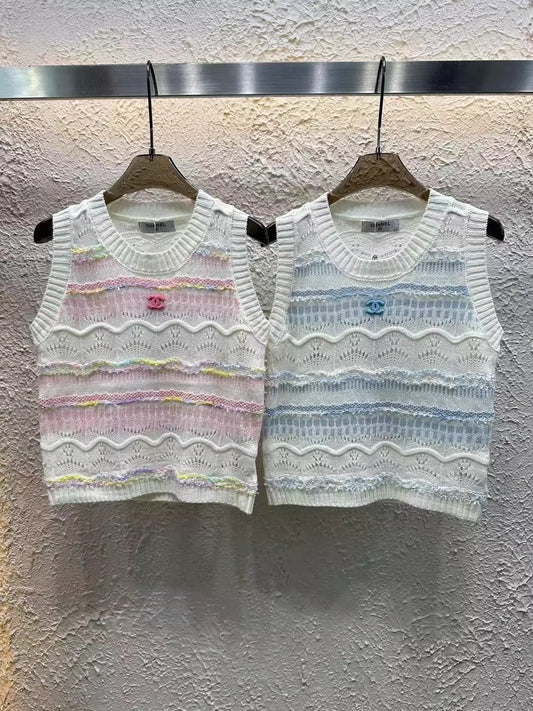 C 25 High-quality fixed-dyeing knitted undershirt