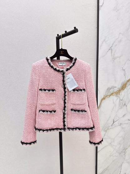 C 25 Tweed jacket with braided trim