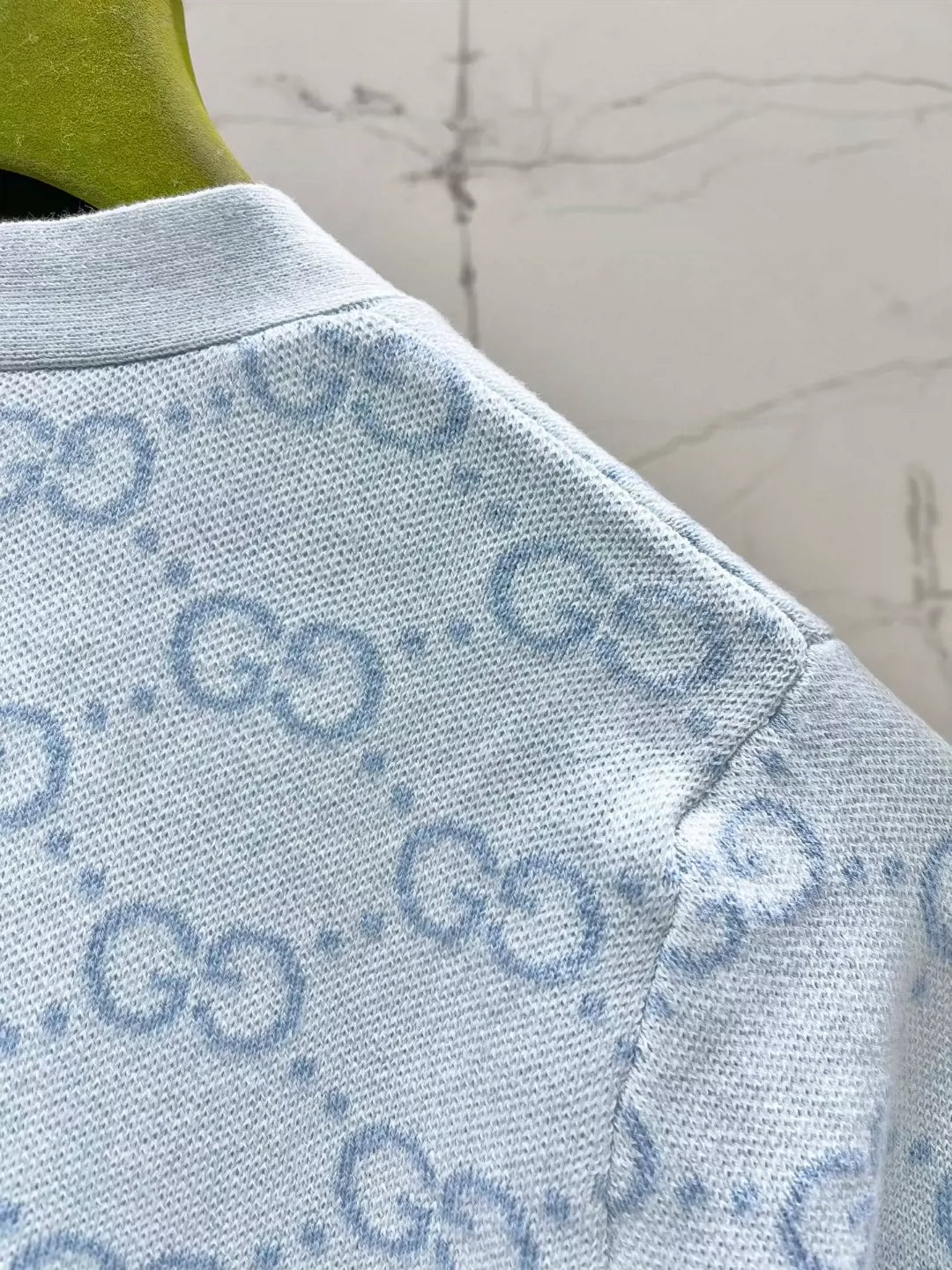 G 25 new fine cotton jacquard knitted cardigan