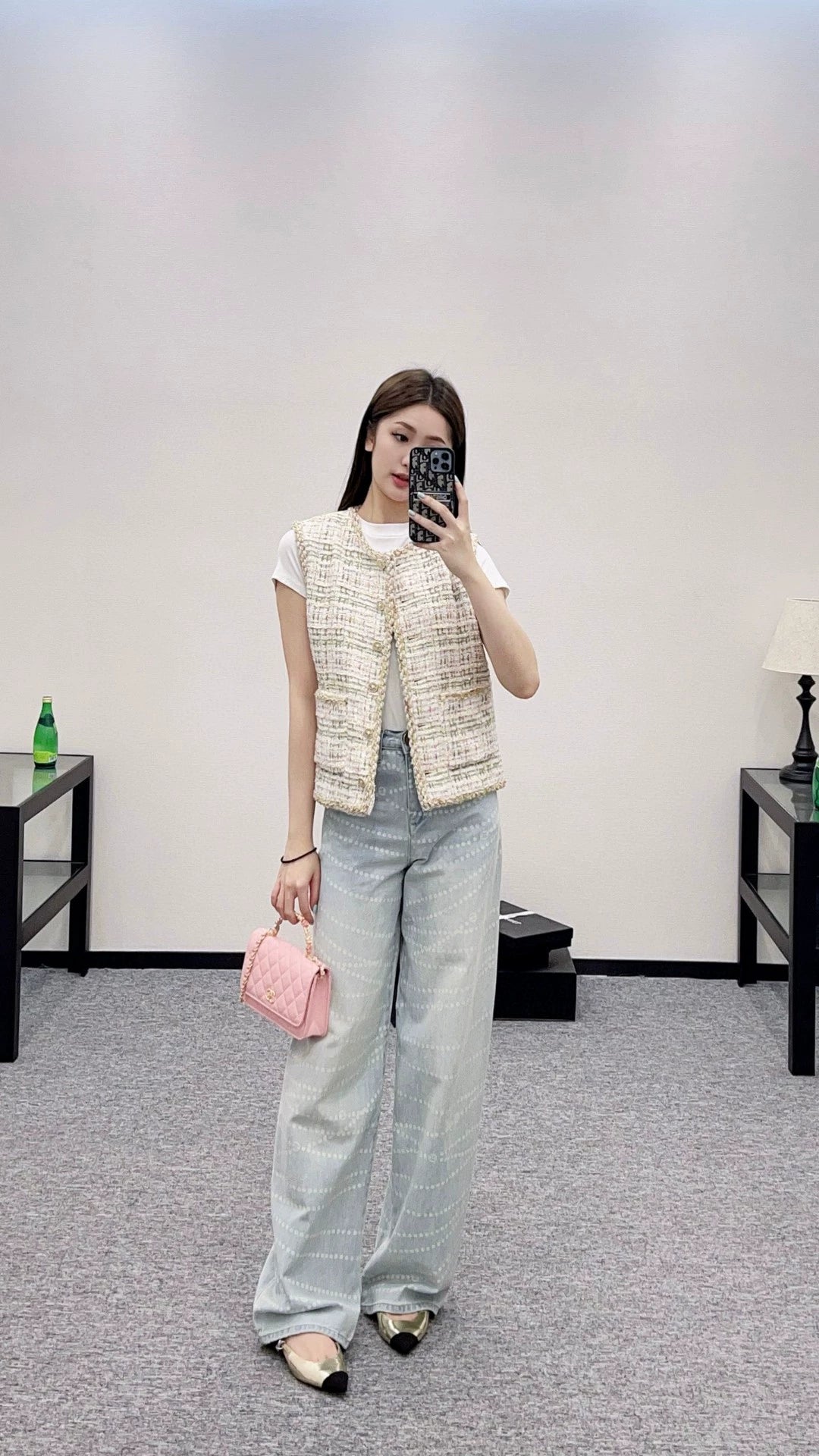 C 25 new models Handicraft series tweed vest