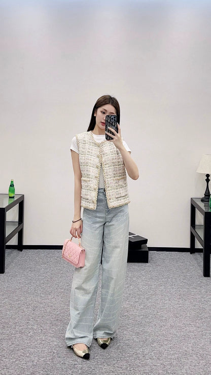 C 25 new models Handicraft series tweed vest