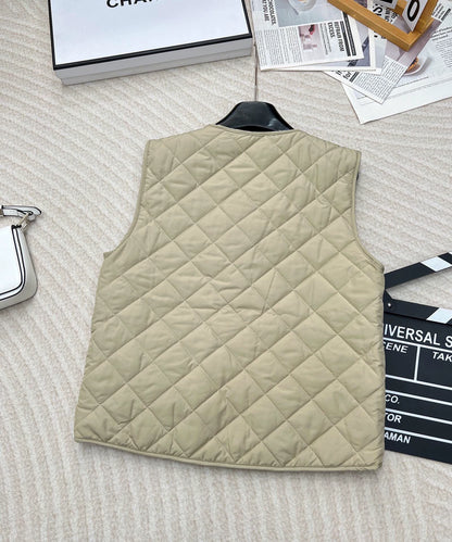 M New Diamond-Patterned Padded Vest