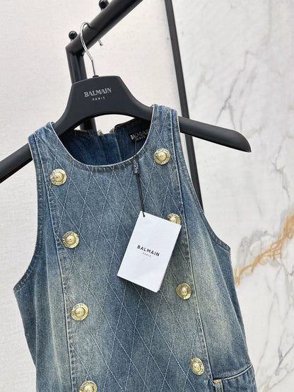 BA 25 spring and summer new denim dress