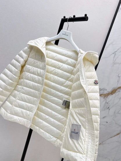 Mon 25 new waist thin hooded down jacket