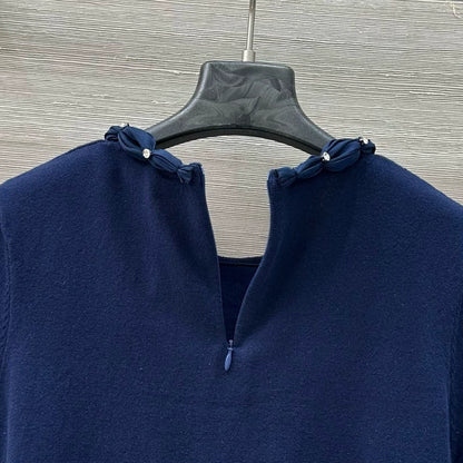 V 25 Spring/Summer New Knit Short Sleeve Top