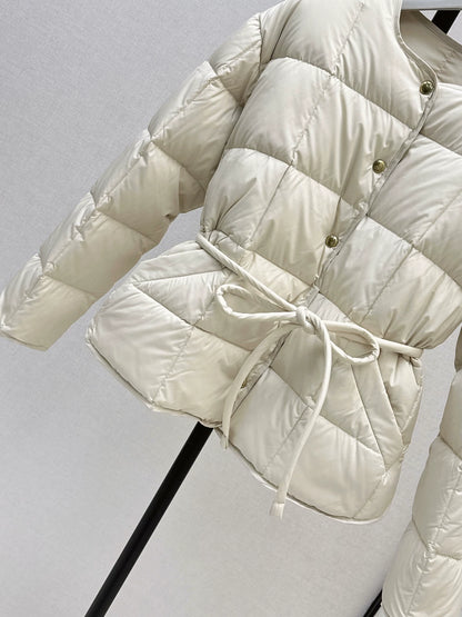 Mon 25fw New Puffer Crew Neck Down Jacket