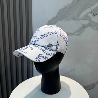 C 25 New Arrival Petal Print Cap
