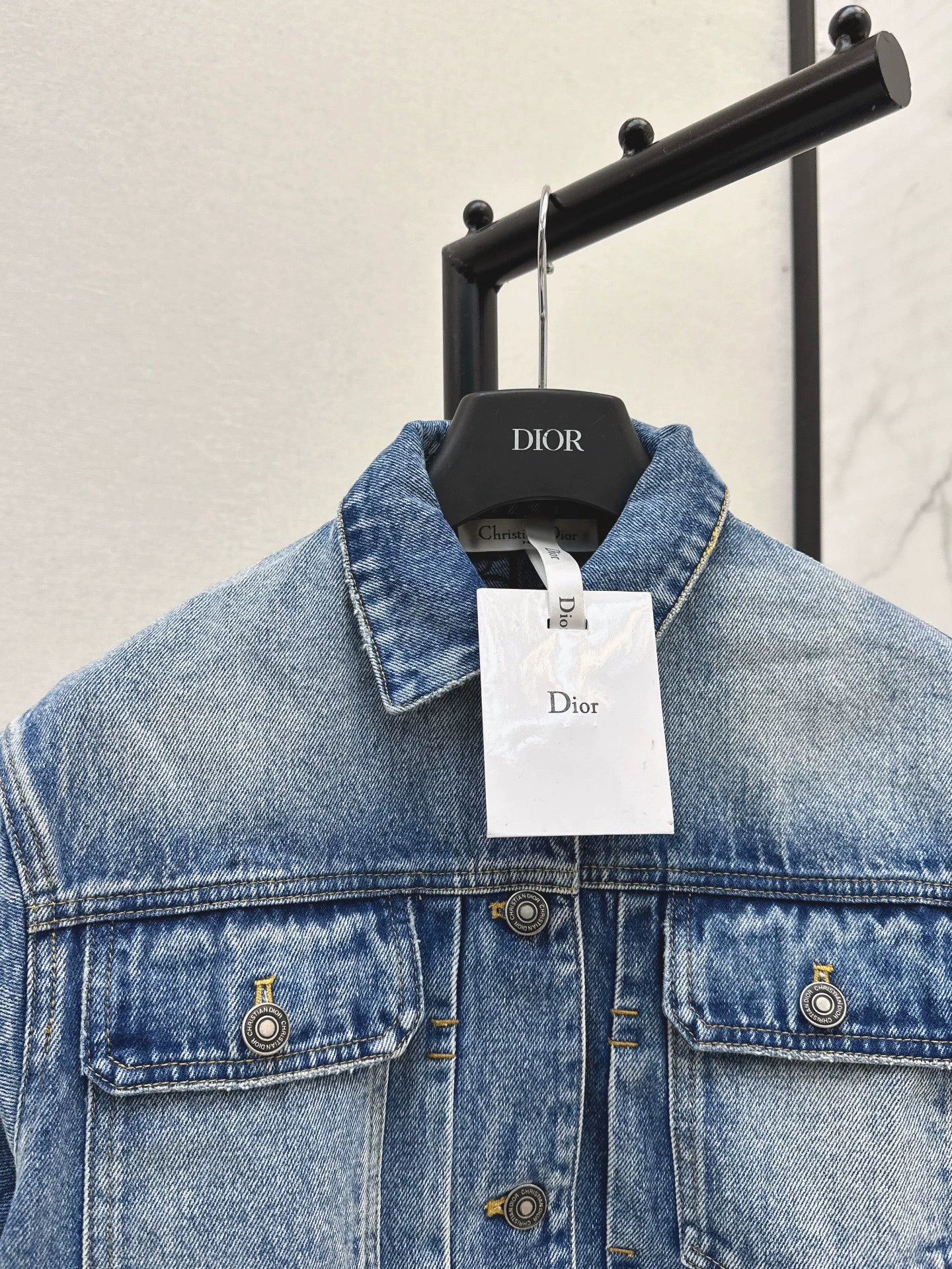 D 25 Denim jacket + straight pants set