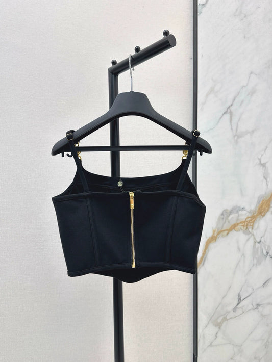 Ve 25 Spring/Summer Newest V-shaped Ribbed Corset Small Camisole
