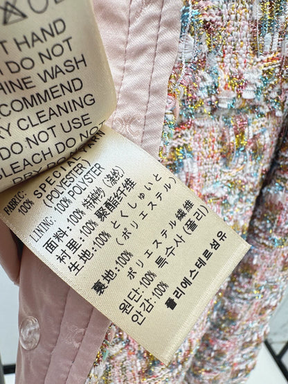 Ce 25 New trim design tweed jacket