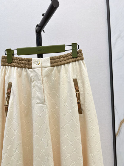 G 25ss new umbrella-shaped long skirt