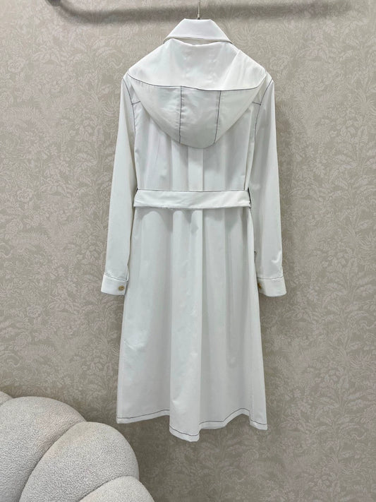 C 25 New Needle and Thread Hat Big Bow Tie Long Coat