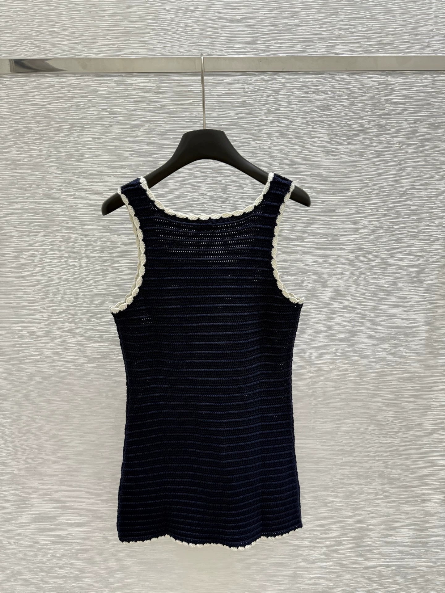 Ce 25 New Pocket Knit Vest Dress
