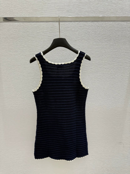 Ce 25 New Pocket Knit Vest Dress