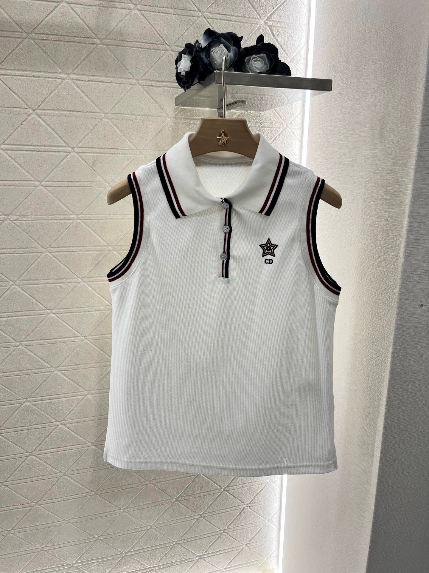 D 25 New Turtleneck Tank Top ➕ Half-body Skirt Set