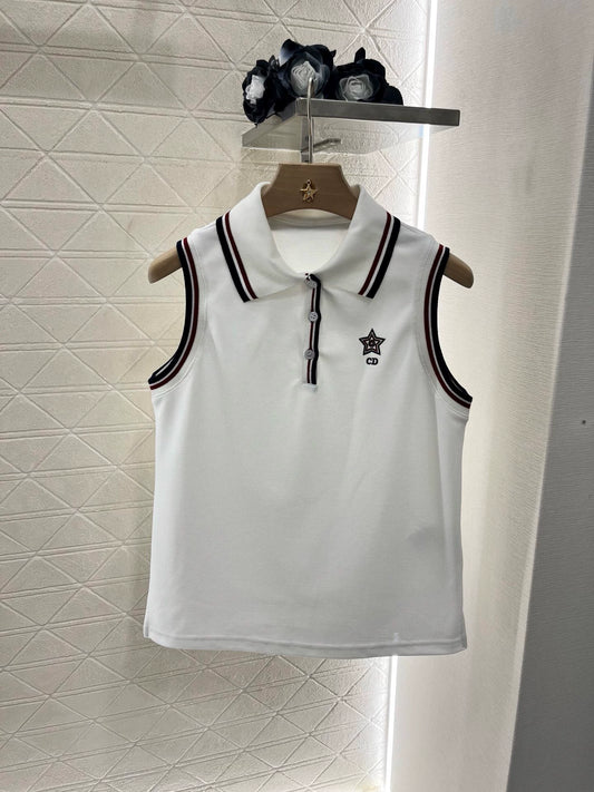 D 25 New Turtleneck Tank Top ➕ Half-body Skirt Set