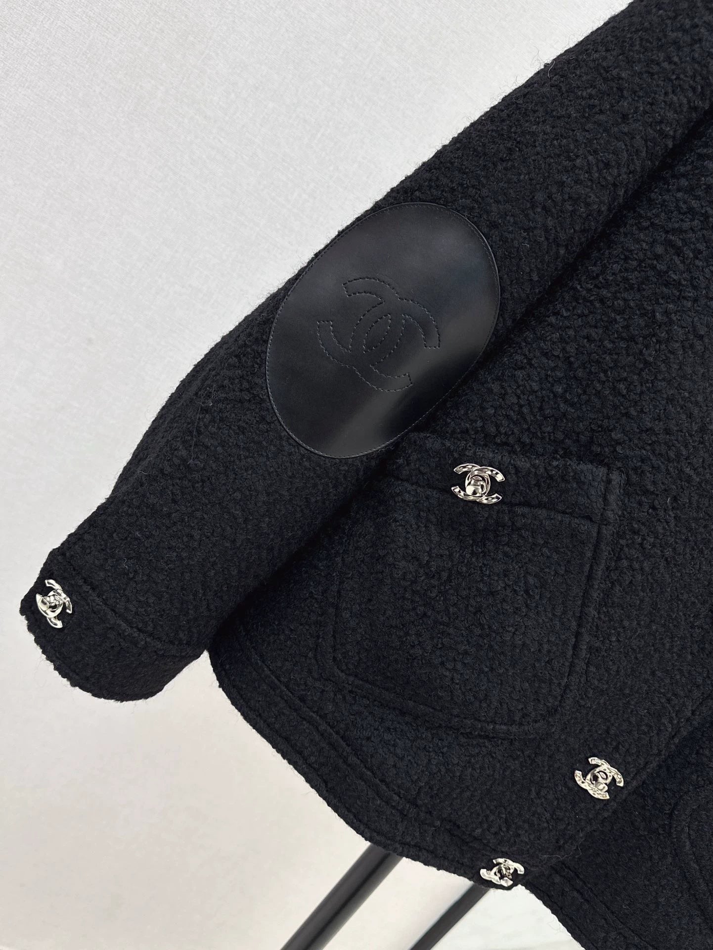 C 24 New Leather Teddy Bear Jacket