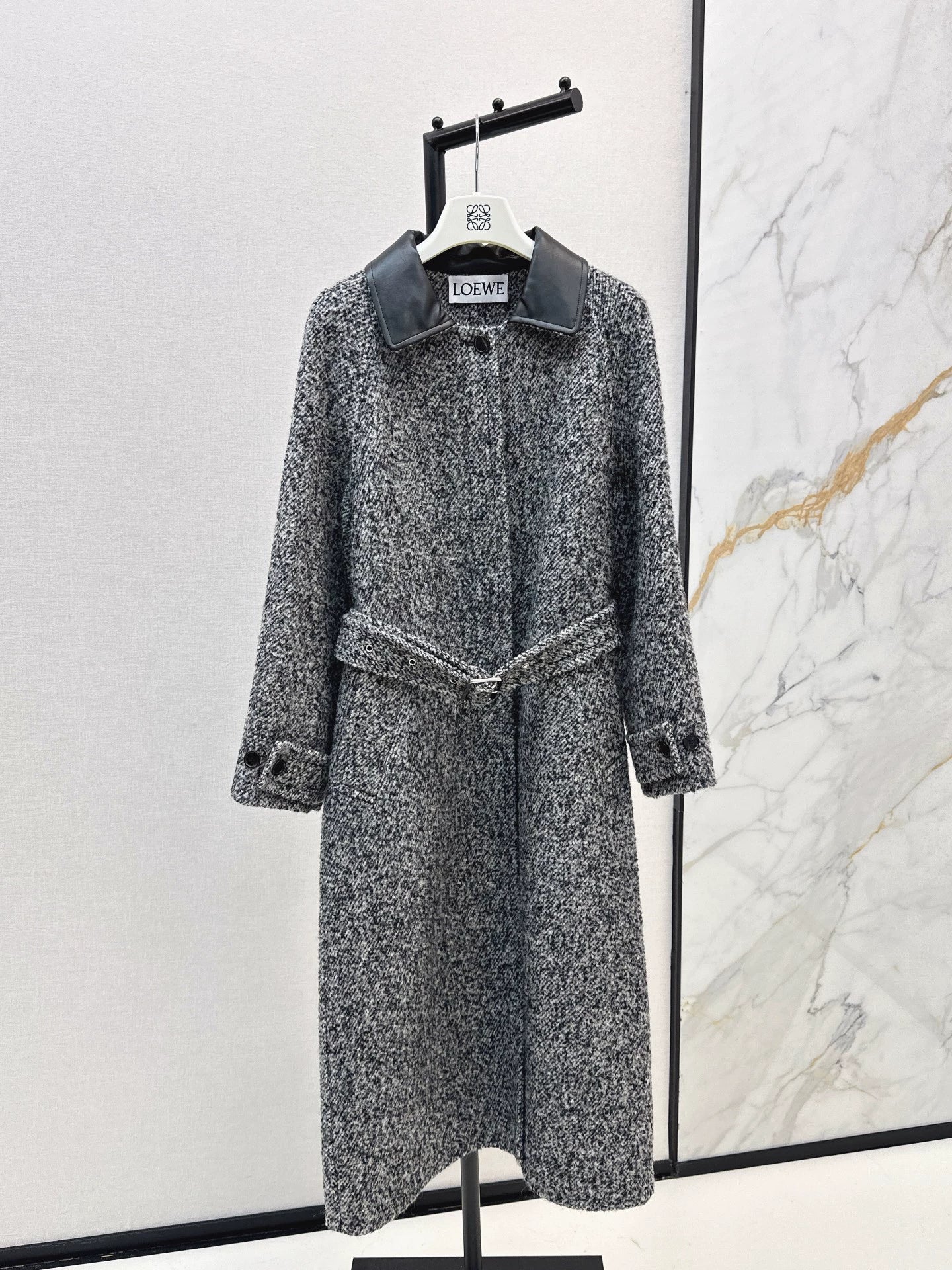 Lo 25 Collar long coat