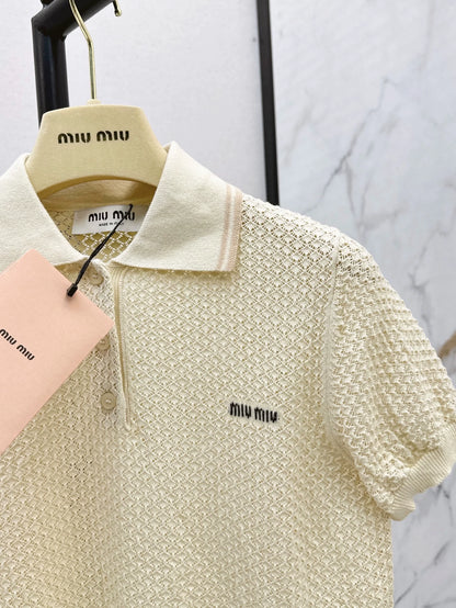 M 25 Early Autumn New Style Sweet Girl Outfits Age-Reducing Polo Sweater