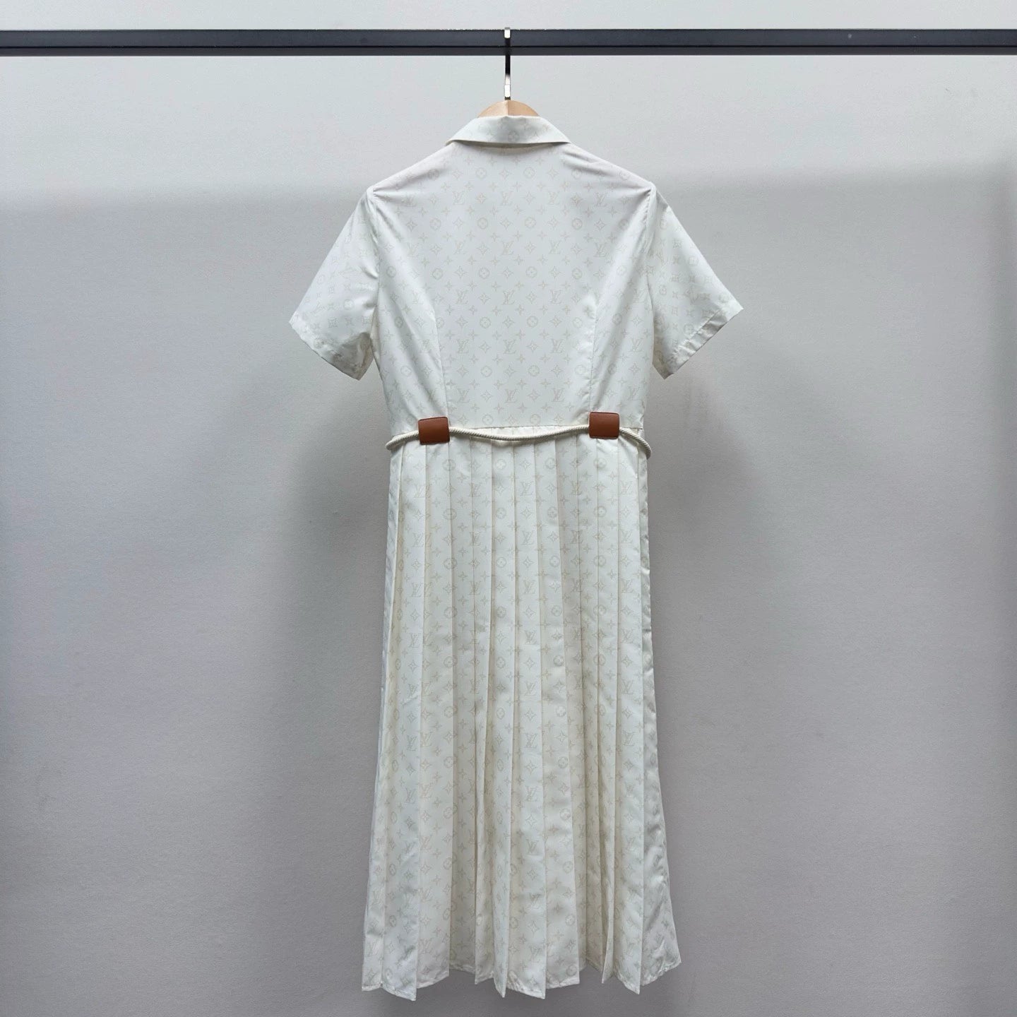 L 25 New Colorblock Checkerboard Zipper Dresses