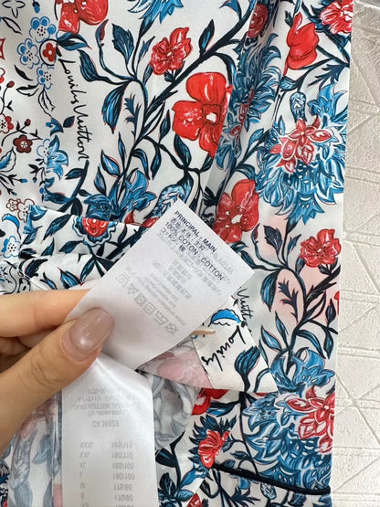 L 25 Floral Prints Shirts